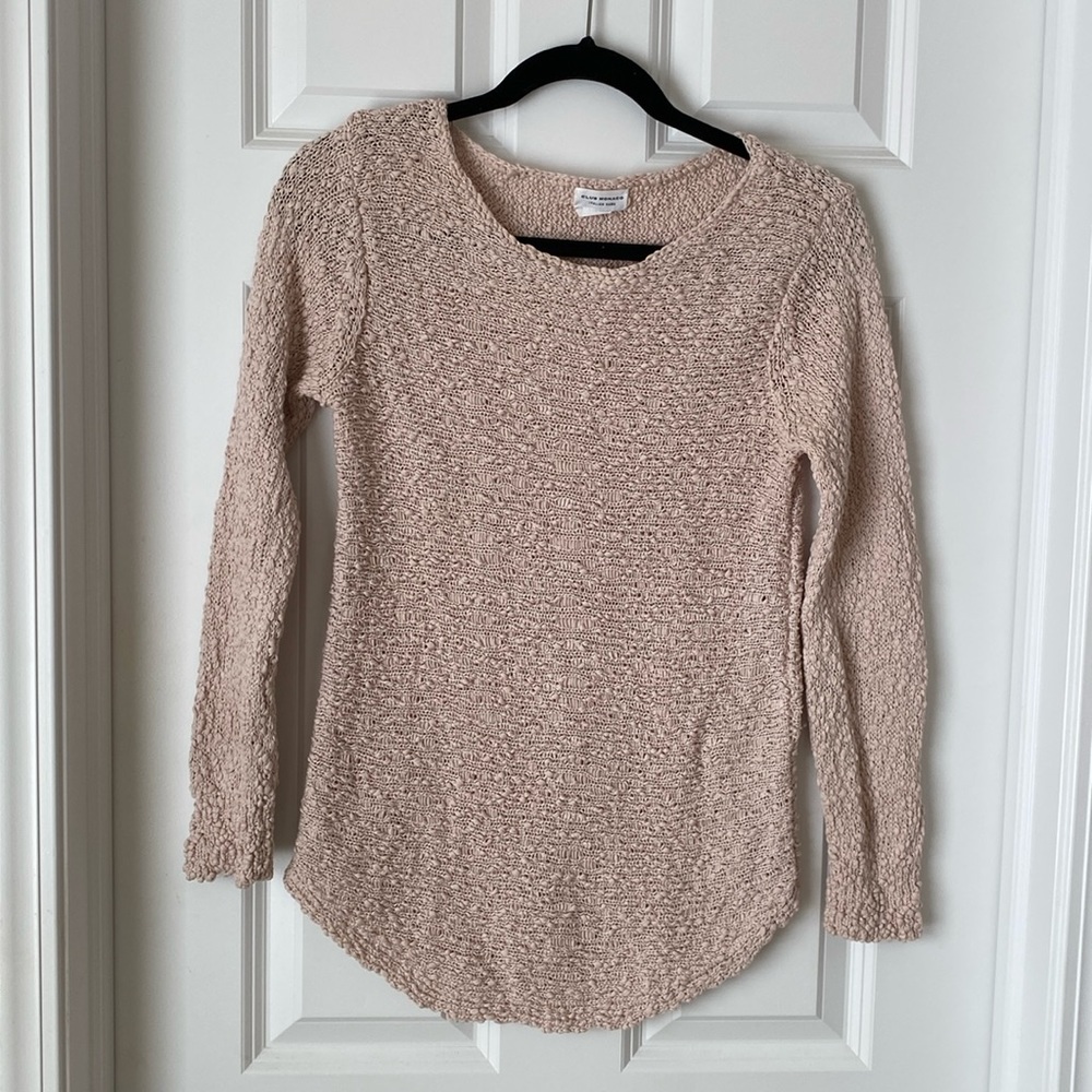 Club Monaco Italian Knit Women's Sweater -‎ Size S - Ivory Beige